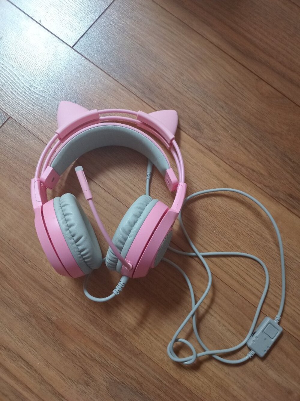 Sonic Cat Ear Headphones w/ Microphone